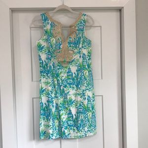 GUC Lilly Pulitzer high beams shift dress